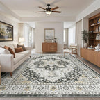 Madane Washable Rug 8x10 Area Rugs by Madane