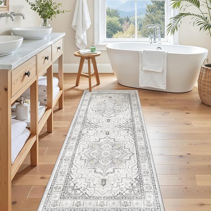 Madane Washable Runner Rug - Image 4