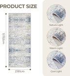 2x5 Rug Runner Washable for Entryway, Soft Bathroom Rugs - Image 2