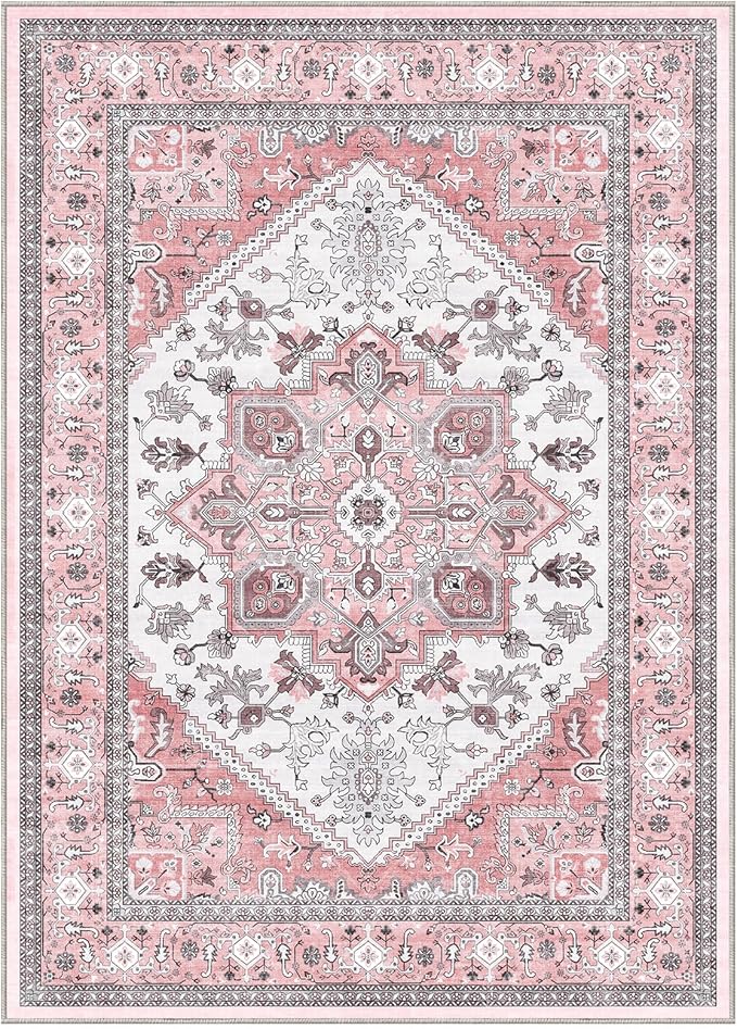 OPPODREAM Soft Area Rugs 4x6, Low-Pile Washable Rugs 4x6 - Image 9