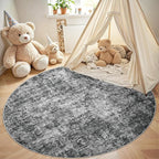 Round Rug 6ft Circle Rug Washable: Carpet Small Circular Area Rug - Image 4