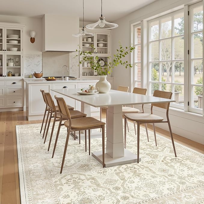 Area Rugs 5x7, Washable Rug, Stain Resistant 5x7 Area Rugs - Image 4