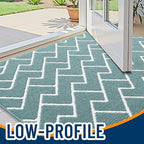 OLANLY Front Door Mat, Non-Slip Rubber Backing, Dirt Resistant and Absorbent - Image 3