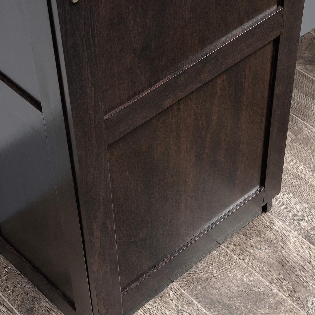 Sauder Miscellaneous Storage Storage Cabinet/ Pantry cabinets, Cinnamon Cherry finish