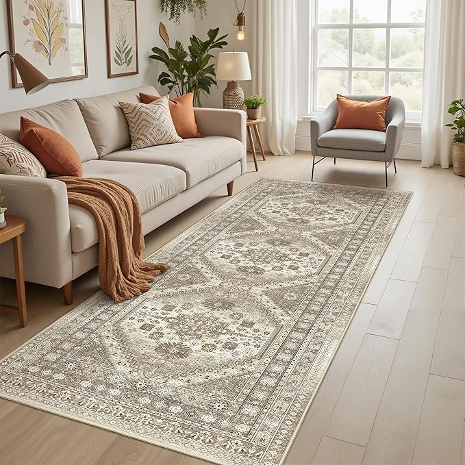 3x10 Runner Rug Non Slip Washable - Image 3