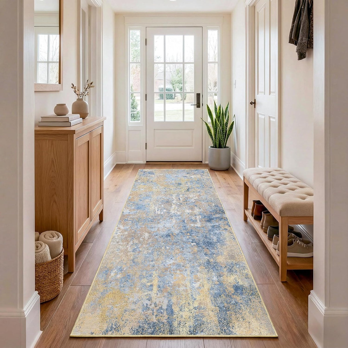 Washable 2x6 Rug Runners for Hallways Kitchen Entryway Non Slip