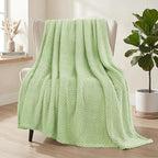 Whale Flotilla Extra Large Fuzzy Fleece Throw Blanket by WHALEFLOTILLA