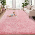 5x7 Area Rug for Living Room: Fluffy Shag Soft Washable Rugs Fuzzy Plush Indoor by VECARF