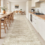 3x16 Washable Runner Rug for Hallway, Non-Slip Long Hallway Runner for Entryway by Restydon
