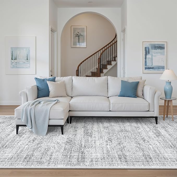 Soalmost 4x12 Wide Hallway Runners: Washable 12ft Runner Rug by Soalmost