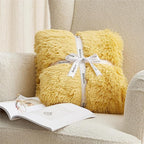 Bedsure GentleSoft Fluffy Yellow Throw Blanket, Room Decor Yellow Gifts - Image 7