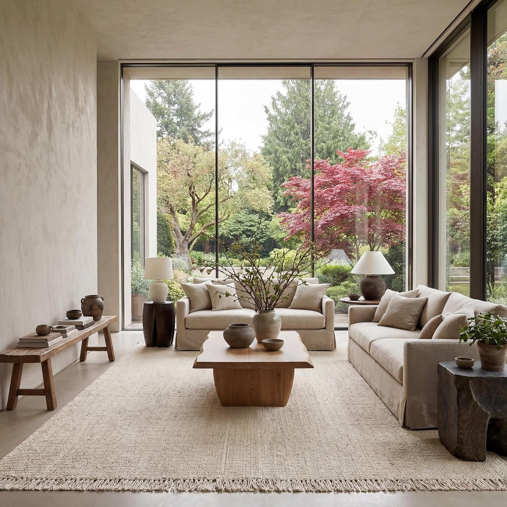 nuLOOM Daniela Off White Solid Flatweave Area Rug, 2' x 3'