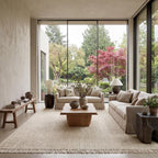 nuLOOM Daniela Off White Solid Flatweave Area Rug, 2' x 3'