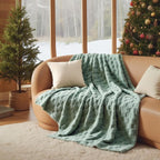 Bedsure GentleSoft Sage Green Throw Blanket - Image 9