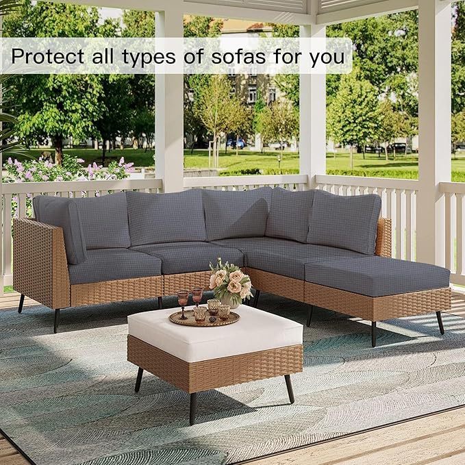 Outdoor Cushion Covers Set, Replacement - Image 4