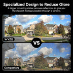 WYZE Window Camera, WiFi Indoor Security Cam, Anti-Glare Color Night Vision
