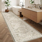 Madane Hallway Runner Rug 2'6''x12' Kitchen Runner, Non Slip Vintage Runners - Image 4