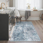 3x4 Rug, Small Area Rug for Kitchen, Machine Washable Non-Slip Throw Rug by Soalmost