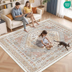 3x4 Washable Area Rug for Entryway, Soft Kitchen Rugs Non Slip for Dining Room - Image 9