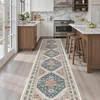 Madane Hallway Runner Rug 2x12, Extra Long Washable Runner Rugs - Image 3