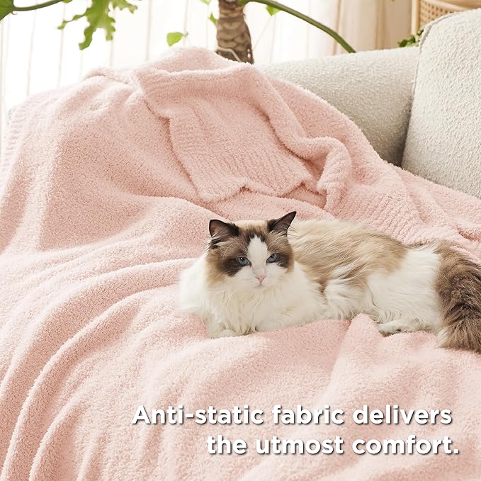 Bedsure Gentlesoft Knit Twin Blanket - Image 2