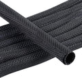 Automotive Mesh Woven Wire Sheathing Split Wire Loom 1/4"-28ft