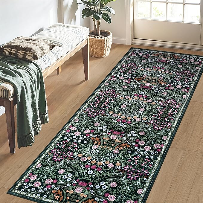 Runner Rug for Entryway: 2x6 Kitchen Rugs Non Slip Washable Ultra-Thin Soft - Image 3