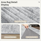 Runner Rug 2'x8' Washable Non-Slip Runner Rugs - Image 6