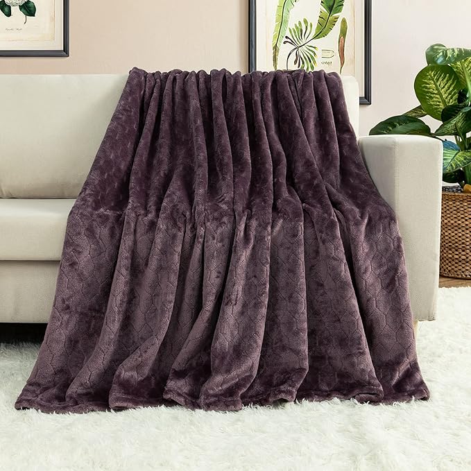 TOONOW Fleece Blanket Super Soft Cozy Throw Blanket 50" x 60", Lightweight - Image 8