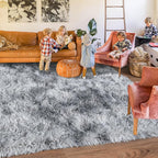 Rugs for Living Room 6x9, Soft Shaggy Modern Shag Area Rug for Bedroom - Image 2