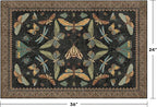 Small Black Entryway Rug - Image 2