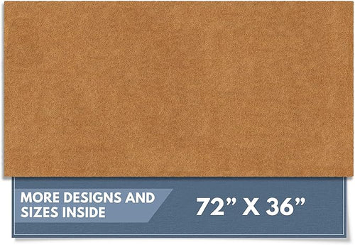 Barnyard Designs Natural Coco Coir Heavy Duty Backing Doormat by BarnyardDesigns