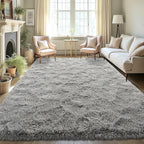 LOCHAS Ultra Soft Indoor Modern Area Rugs Fluffy Living Room Carpets by LOCHAS