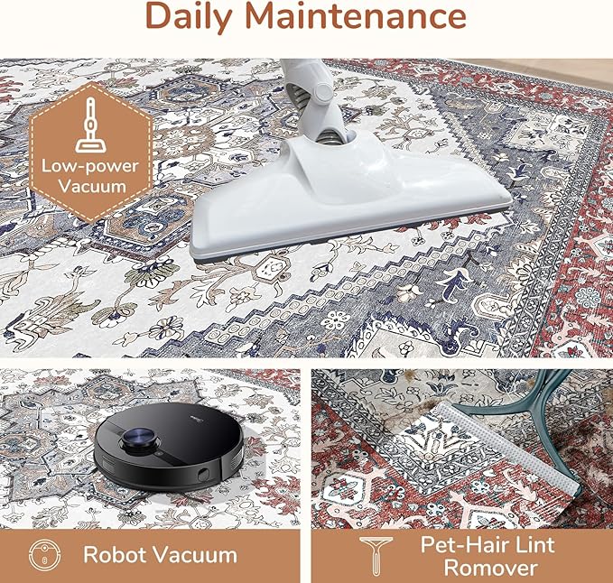 OPPODREAM Soft Throw Rugs 2x3, Small Washable Entryway Rugs 2 x 3 - Image 5