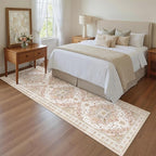 Madane Runner Rug 2x8, Washable Hallway Runner Rugs, Non-Slip Low-Pile Soft - Image 4