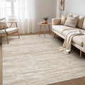 Nakagishi 5X7 Area Rugs Living Room: Washable Large Vintage Rug Neutral by NakagishiAreaRug
