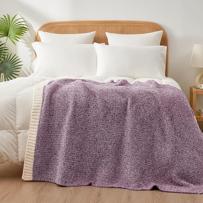 Snuggle Sac Purple Throw Blankets - Image 7
