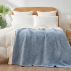 Snuggle Sac Blue Throw Blankets - Image 8