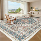 Madane Washable Rug 8x10 Area Rugs by Madane