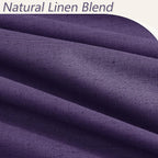 Guken 100% Blackout Curtains 102 Inch Length 2 Panels Set - Image 3