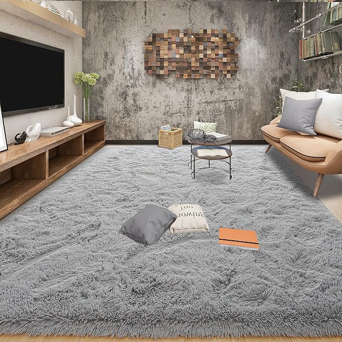 Tepook Area Rugs 9x12 for Living Room, Super Soft Fluffy Rugs for Bedroom by Tepook