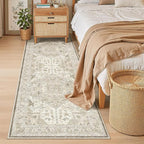 Madane Hallway Runner 3x8, Kitchen Rugs Washable Entryway Rug Vintage Kitchen - Image 4