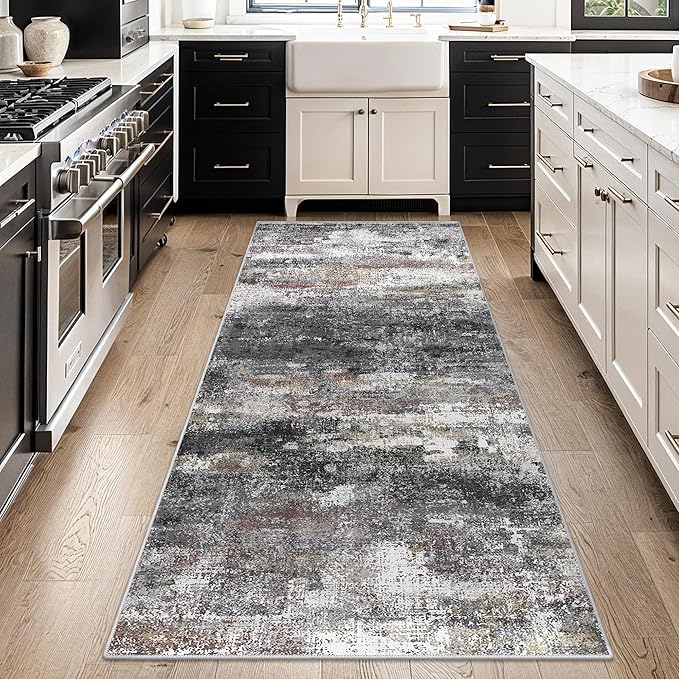 Runner Rug for Hallway Kitchen 2x7 Machine Washable Runners Rug for Entryway by BEIMO