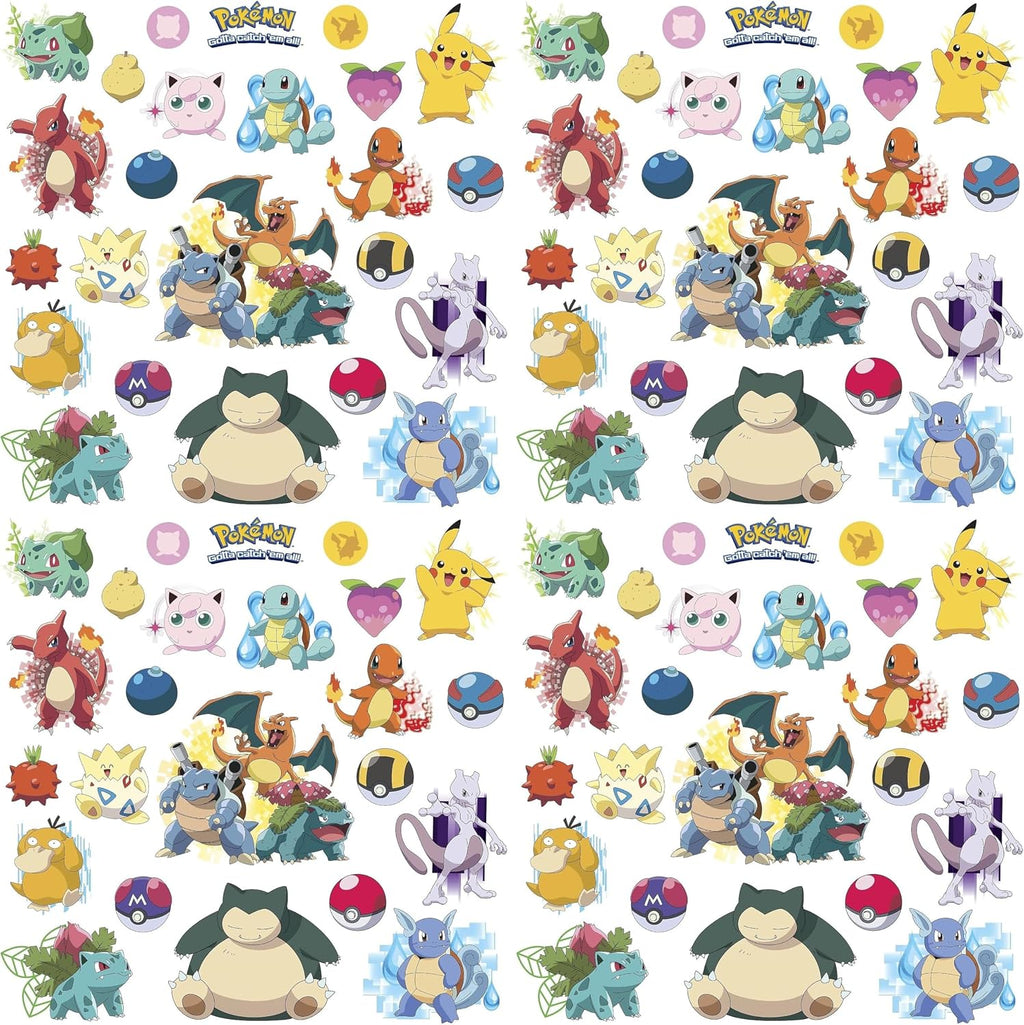 RoomMates RMK2535SCS Pokemon Iconic Peel and Stick Wall Decals