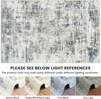 6x9 Area Rugs for Living Room Washable Rug: Anti-Skid Abstract Modern Living - Image 8