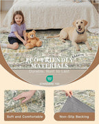Madane Hallway Runner Rug 2x12, Extra Long Washable Runner Rugs - Image 5