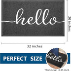 EARTHALL Funny Hello Mats Outdoor, Front Door Mat - Image 2