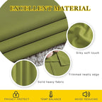 NICETOWN Room Darkening Fresh Green Curtains 84 inches Long, Grommet Room - Image 4