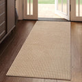 YDKGL 2x4 ft Entryway Rug Indoor Door Mat Non Slip Boho Woven Washable Area by YDKGL