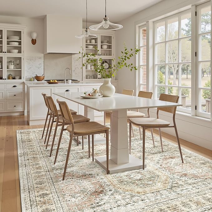 6x9 Area Rug for Living Room Washable 6x9 Non-Slip Modern Rugs for Bedroom - Image 8